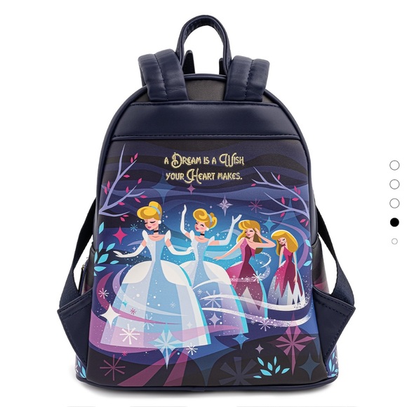 Disney Loungefly Cinderella castle mini backpack - Picture 5 of 8
